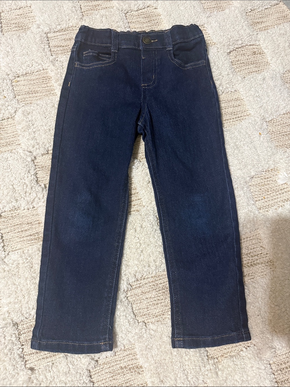 Garanimals Navy Elastic Waist Kids Jeans
